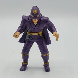 1987 Hasbro Ninja Warriors 3in Purple Guy PVC Figure